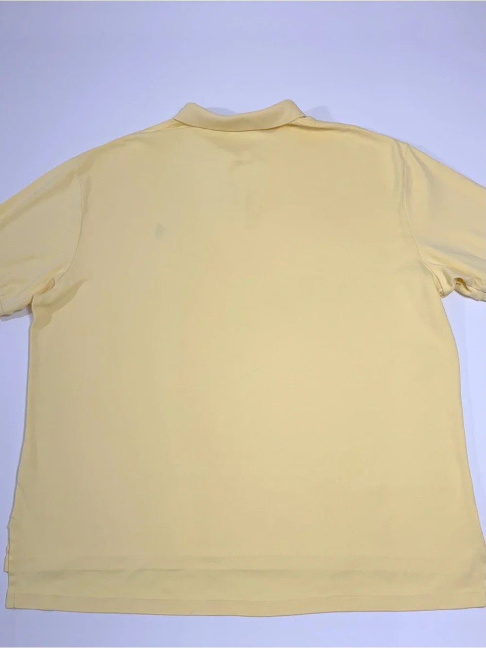 Polo by Ralph Lauren Pale Yellow Polo with Navy Pony